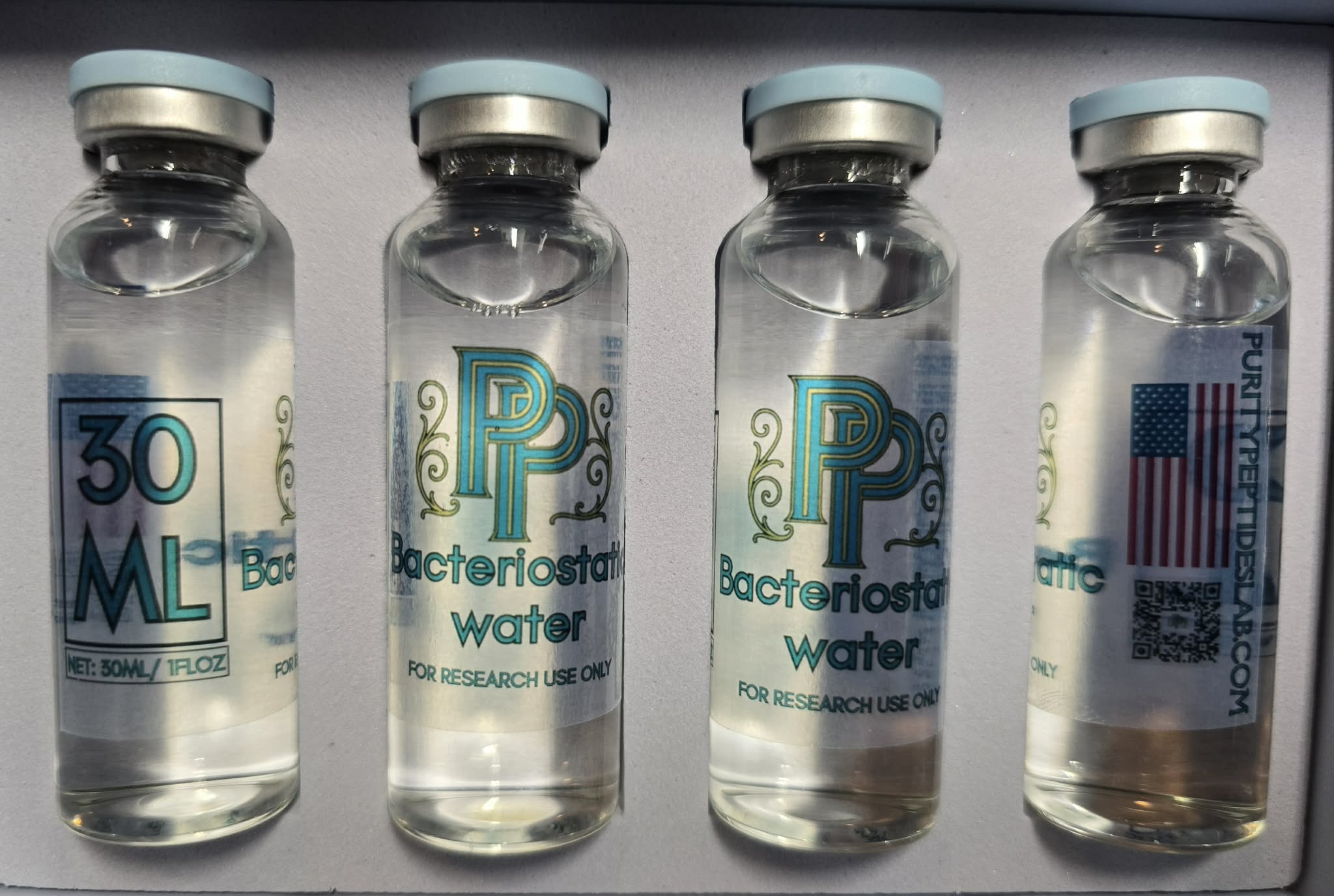 Bacteriostatic Water – 30ML/1FLOZ - Image 2