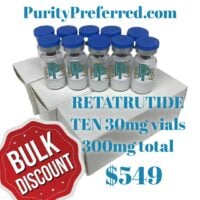 Bulk R3TA – TEN 30mg Vials (300mg Total)
