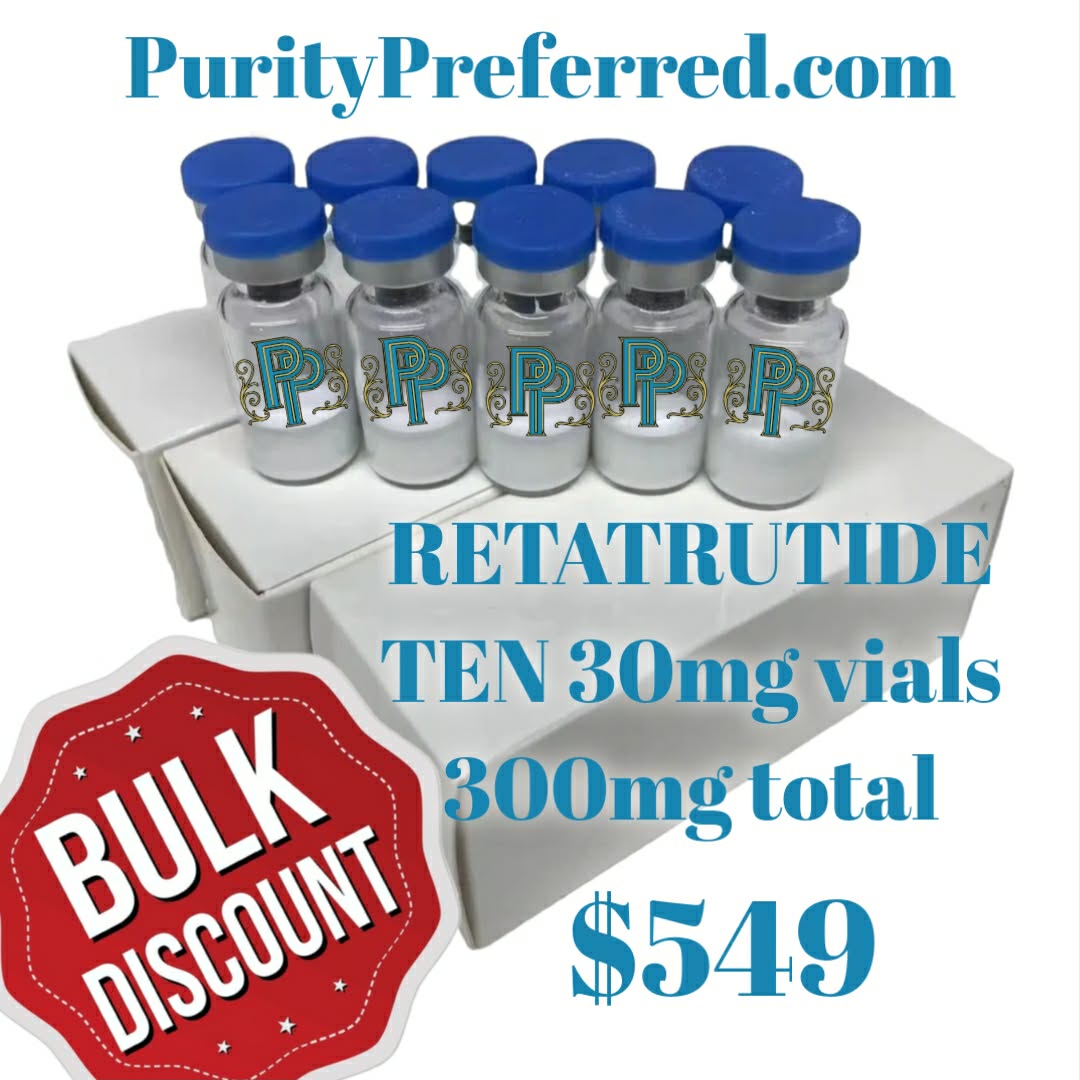 Bulk R3TA – TEN 30mg Vials (300mg Total)